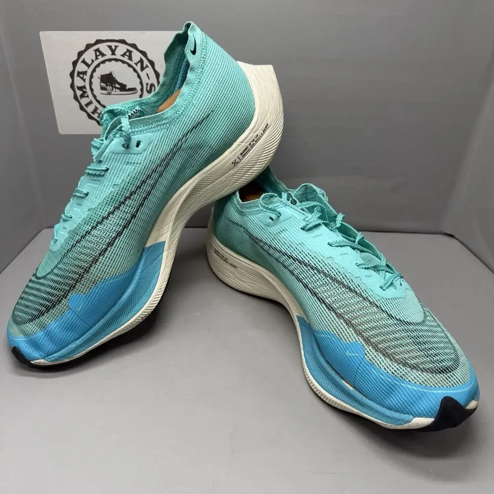 Nike ZoomX Vaporfly NEXT% 2 Aurora Green CU4111-300 Men Size 11 Running Shoes